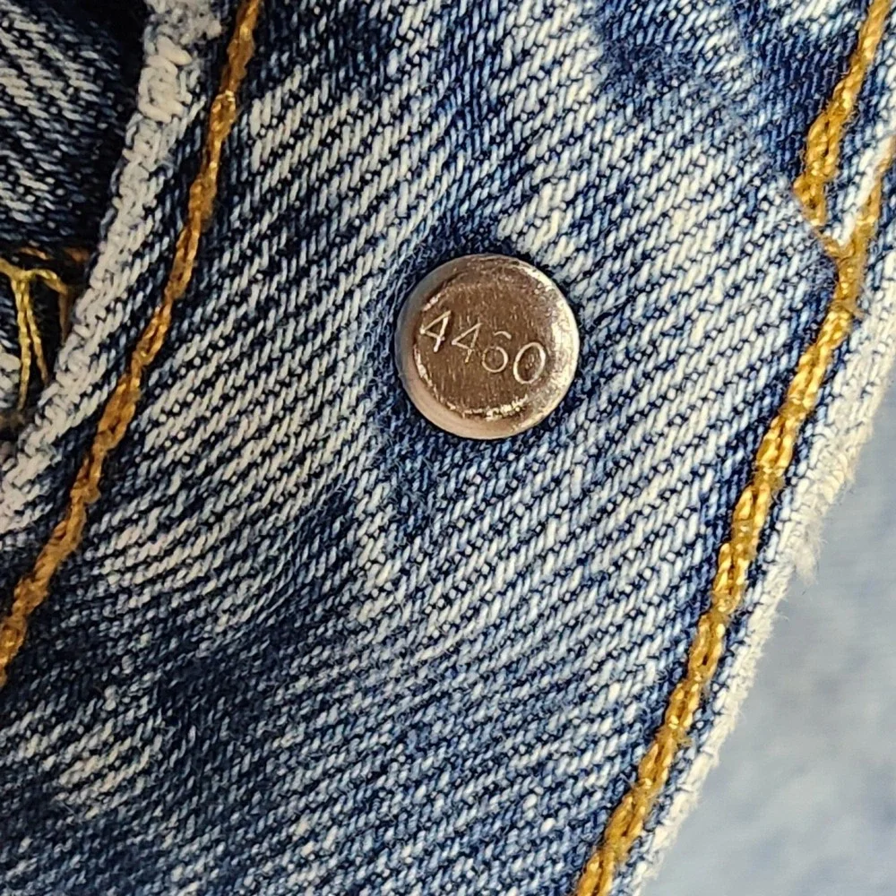 Levis 550 Relaxed Fit Tapered Leg Light Wash Blue Denim Jeans‎ Mens 44x27